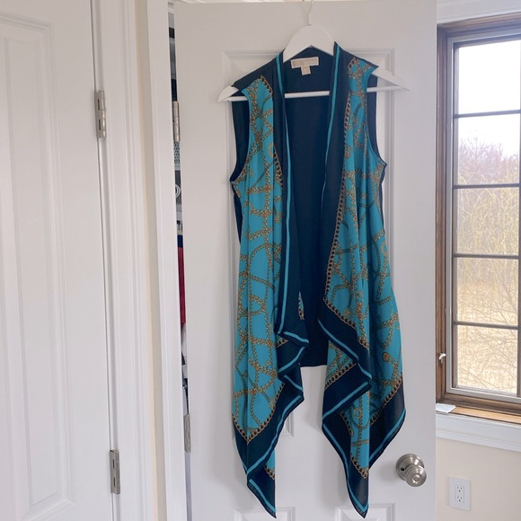 Michael Kors Sleeveless Tunic Duster - Picture 1 of 6